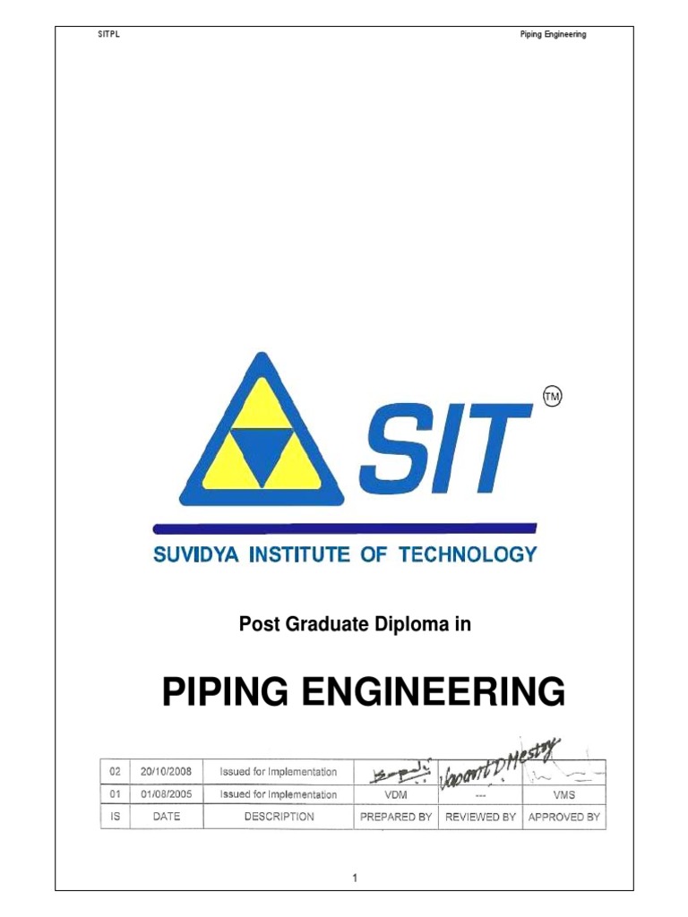 Piping Engineering Course Overview | PDF | Gas To Liquids | Natural Gas