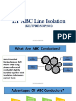 LT ABC Line Isolation: (KE/TPRE/SOP/605)