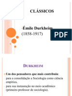 Aula I - Émile Durkheim 21.05