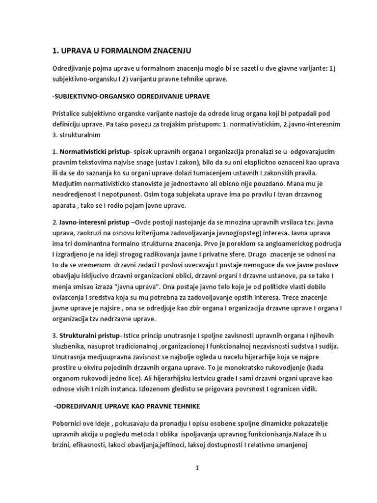 Upravno | PDF