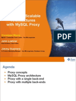 Designing Scalable Architectures with MySQL Proxy
