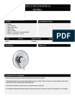 Decorela: Ficha Del Producto Mezclador Ducha FENIX II Colección Fénix