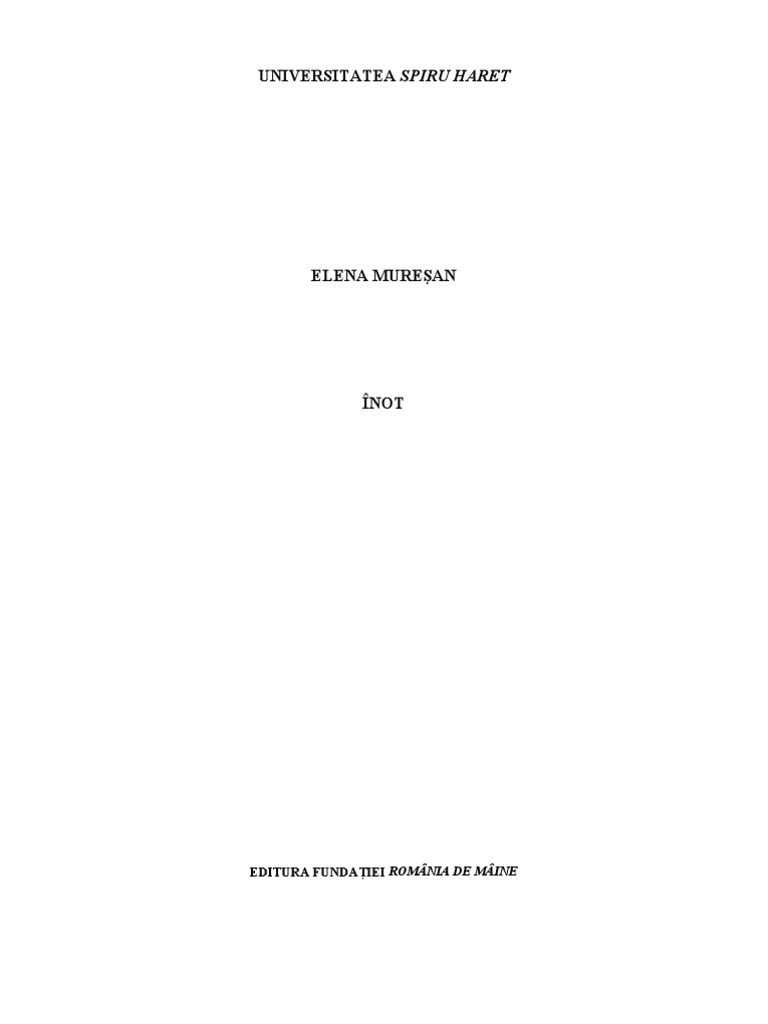 Curs Inot | PDF