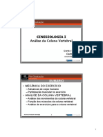 Análise da coluna vertebral e exercícios funcionais