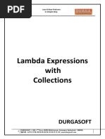 Lambda Expressions With Collections PDF