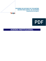 Agenda do Governo do Tocantins