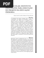 Caixa escolar - instituto inestimável...