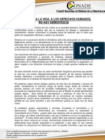  Manifiesto del Conade