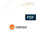 Umbraco v4 - Handbok för redaktörer v1.0.0