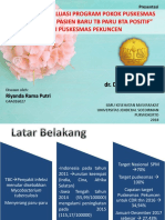 MENINGKATKAN CAPAIAN PROGRAM PENEMUAN PASIEN BARU TB PARU BTA POSITIF