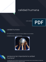 Calidad Humana