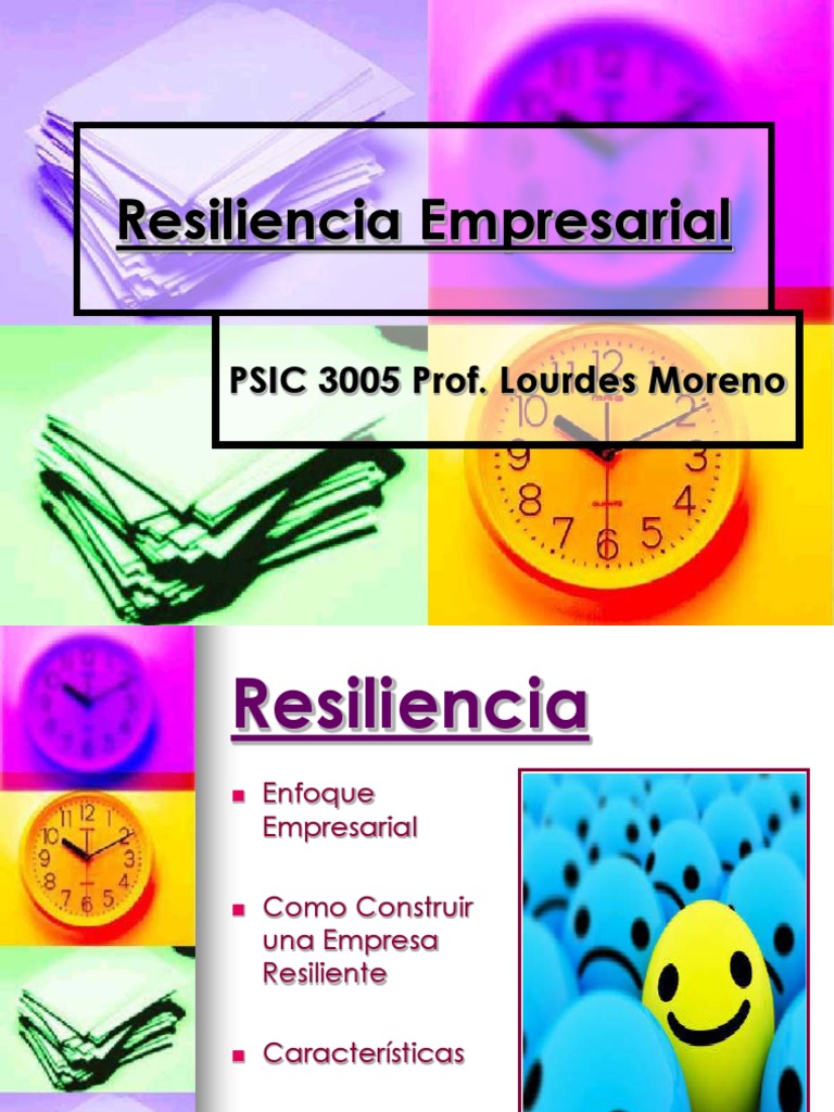 Resiliencia Empresarial | PDF | Negocios