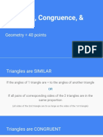Similarity Congruence Proofs