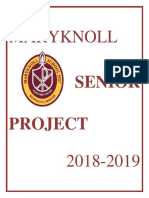 guidelines senior project 2018-19  1 