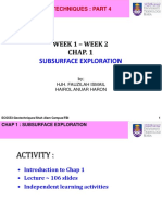 1 Subsurface Study