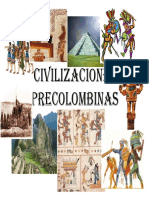 Civilizaciones precolombinas: Mayas, Aztecas e Incas