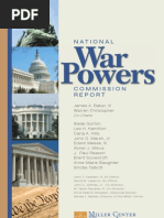 National War Powers Commission Report