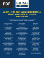 5 Anos de Lei Da Concorrência - Ibrac