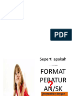 Petunjuk Pembuatan SK