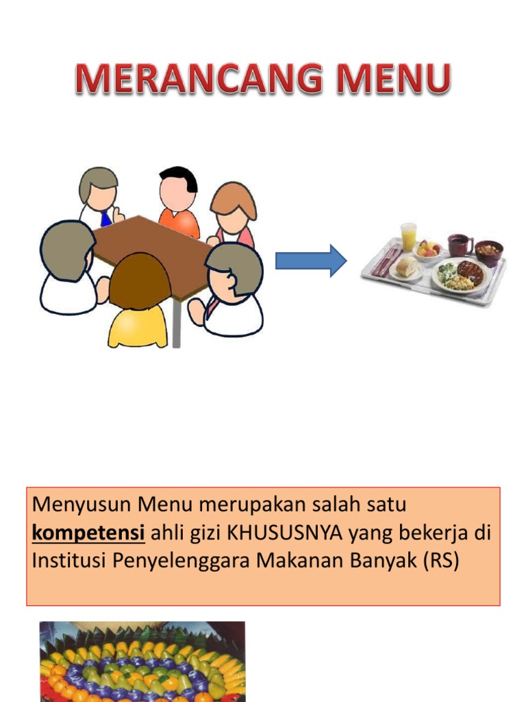 Panduan Menyusun Menu Institusi | PDF