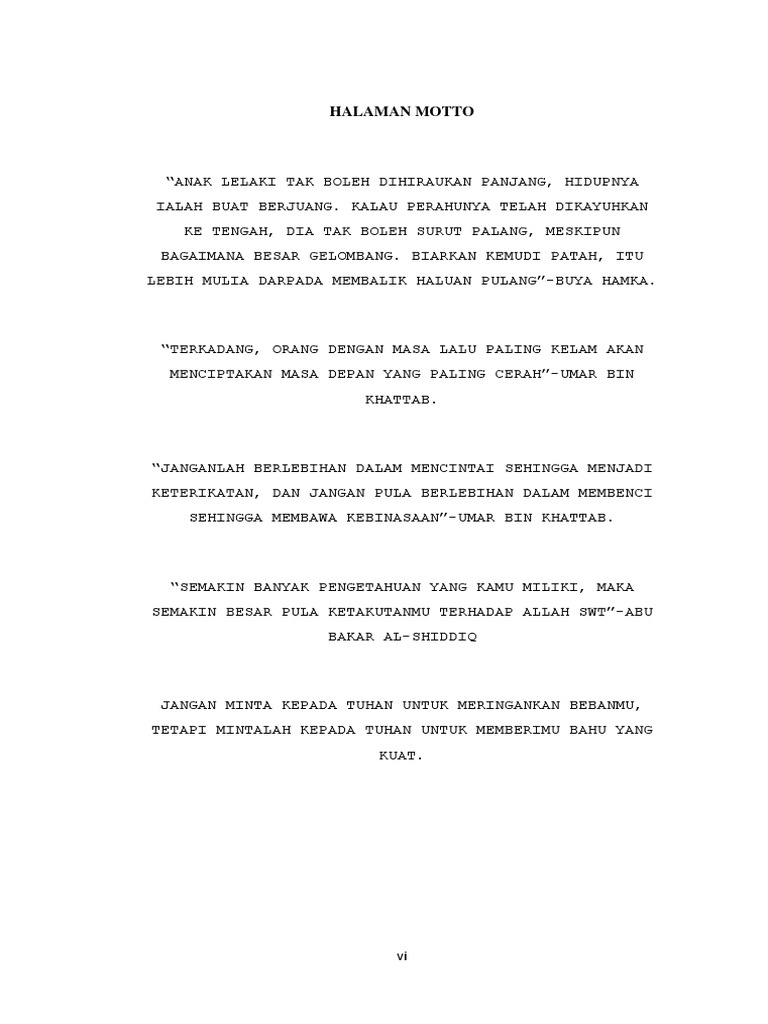 Halaman Motto | PDF
