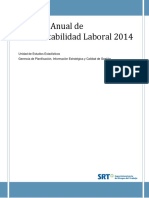 Anuario Estadistico SRT 2014 PDF