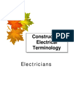Electricians Terminology PDF