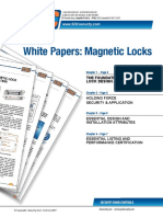 White Papers: Magnetic Locks: The Foundation of Magnetic Lock Design and Application