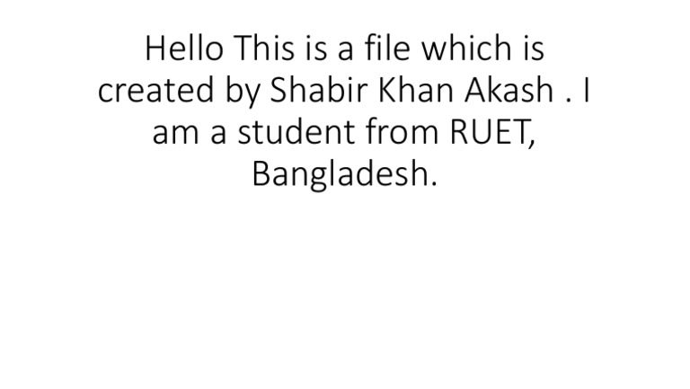 My File | PDF