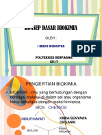 Konsep Dasar Biokimia