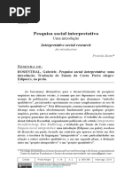 Pesquisa social interpretativa