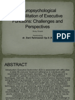 Neuropsychological Rehabilitation of Executive Functions