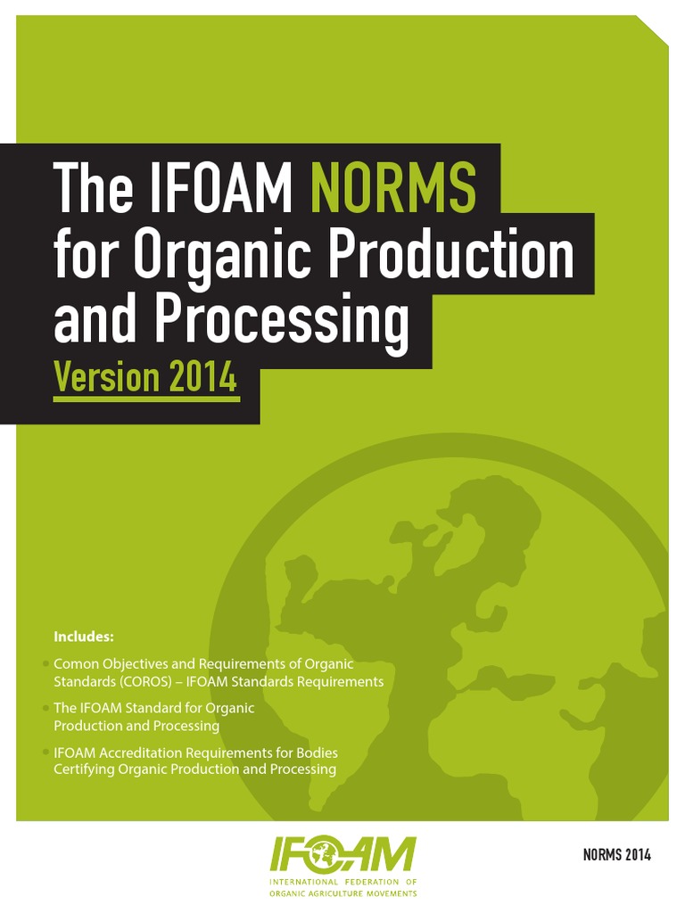 Ifoam Norms July 2014 T | PDF | Organic Farming | Agriculture
