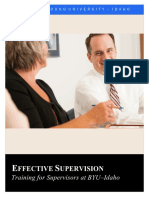 Effective Supervision Training Manual (2015)