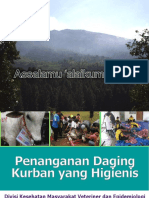 Penanganan Daging Kurban Yang Higienis Agustus 2018