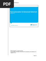 Test Automation and Advanced Selenium-CombinedBook
