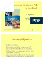 Business Statistics, 5th: by Ken Black