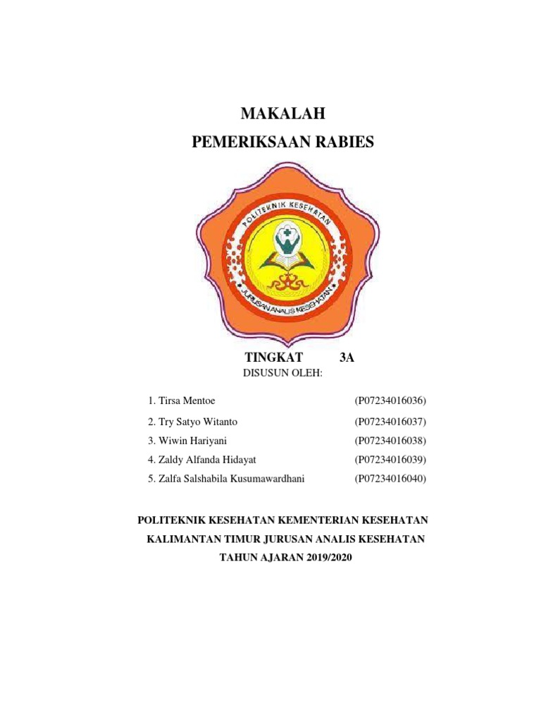 Pemeriksaan Rabies: Metode FAT dan Diagnosa | PDF