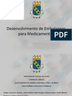 Desenvolvimento de Embalagens para Medicamentos