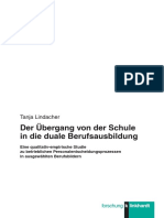 Der Übergang Von Der Schule in Die Duale Berufsausbildung PDF