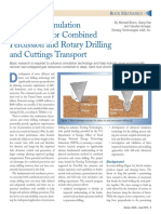 Advanced Simulation Technology For Combined Percussion and Rotary Drilling and Cuttings Transport