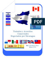 Acuerdos y Tratados Comerciales Negociados Por Nicaragua 2015 PDF
