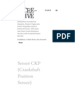 Sensor CKP (Crankshaft Position Sensor) PDF