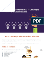 Mid Sized Enterprise IT Challenges Five No Brainer Solutions eBook