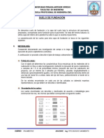 Informe Suelos de Fundacion y Subrasante