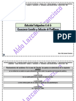 Actividad Integradora 6 de 6 - Ecuaciones Lineales y Solución de Problemas - Módulo 11 - Prepa en Línea - SEP