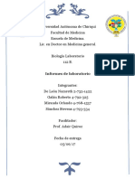 Informe de Bio Lab 1