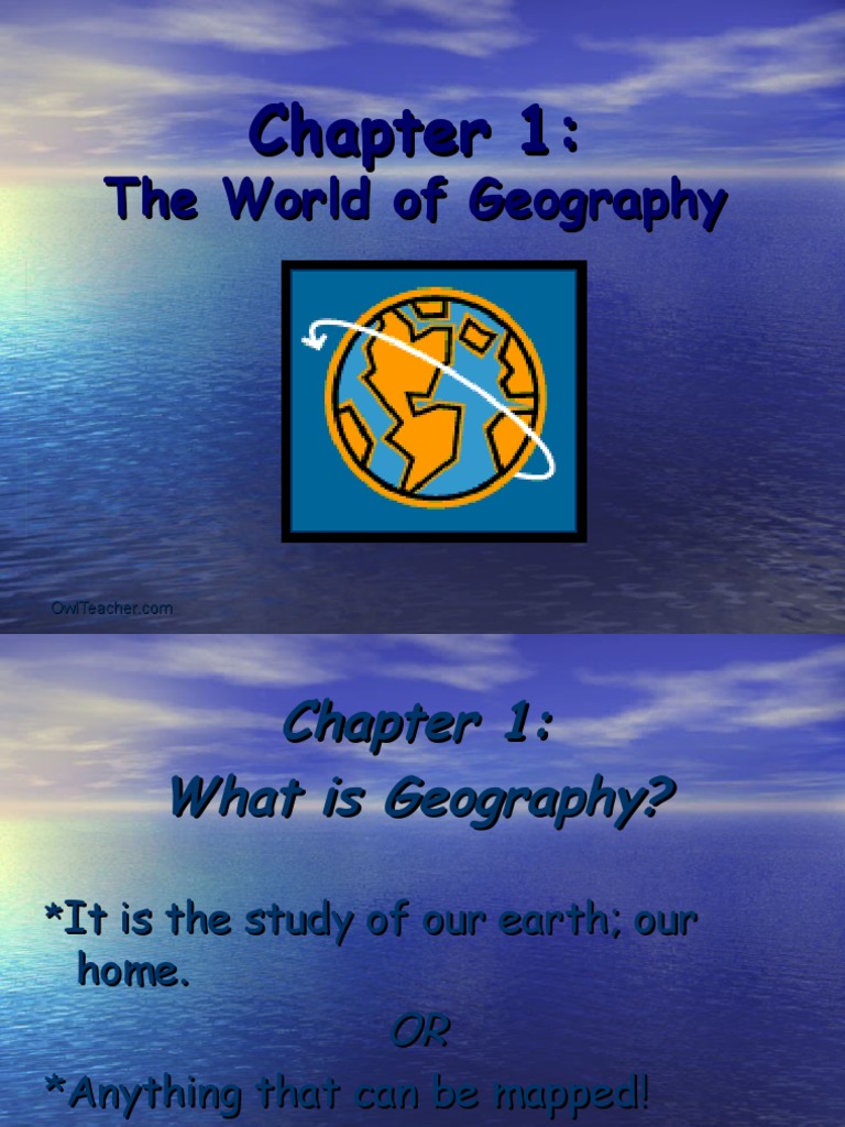 Unit 1 Geography PDF Geography Map