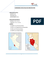 Aplicación de Imágenes Satelitales en Arquitectura (ICA - PERÚ)