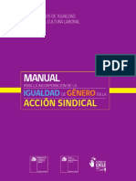 Guía para incorporar la igualdad de género en la acción sindical